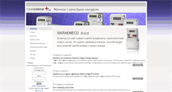 Desktop Screenshot of iskraemeco.hr